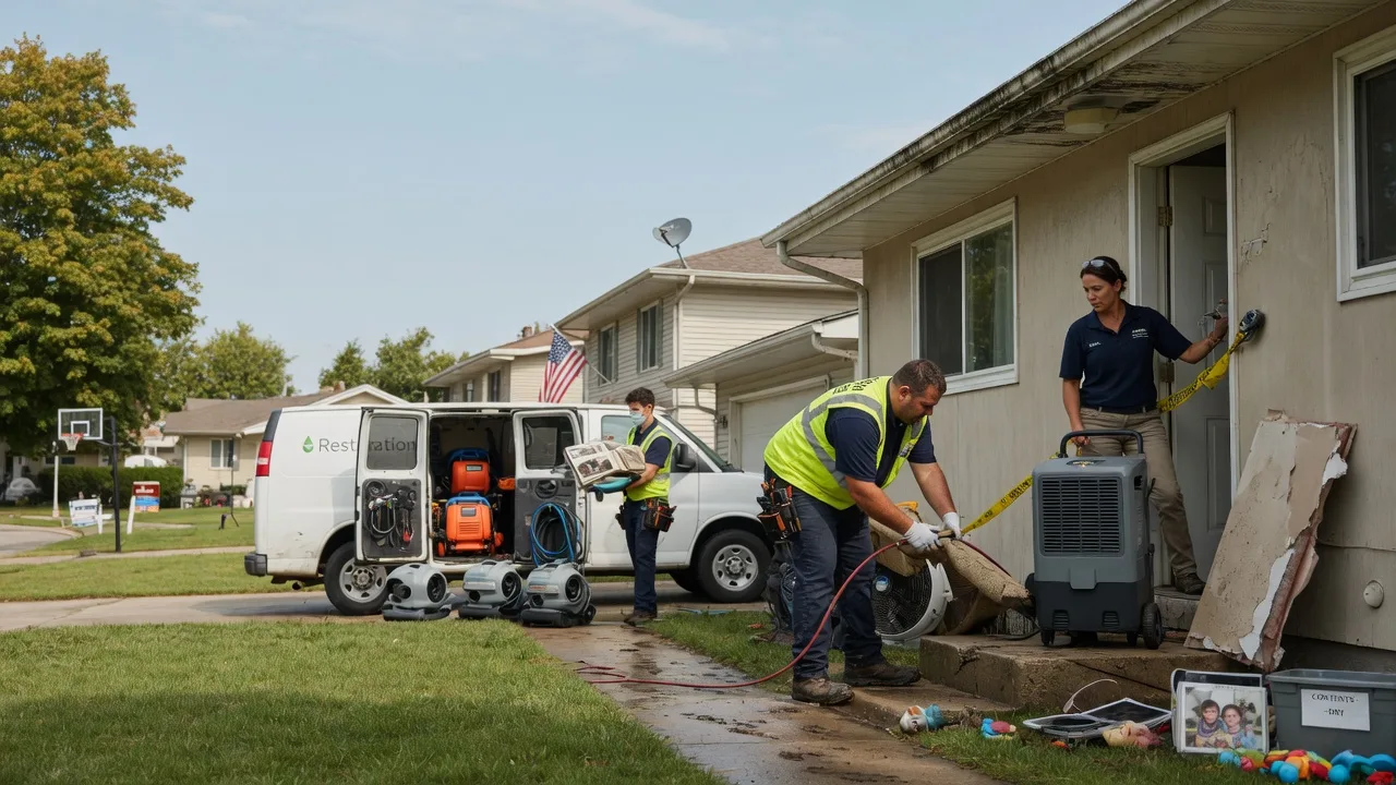 Water Damage Restoration in Cadott, WI near me